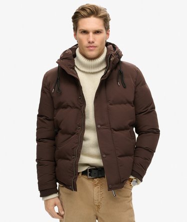 Everest Short Hooded Puffer Jacket Image 1