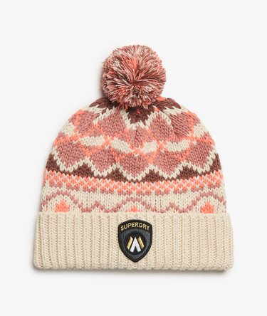 Apres Ski Knitted Beanie Hat Image 1