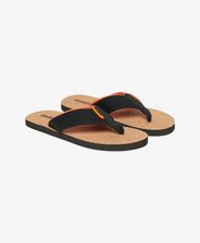 Cork Graphic Flip Flops