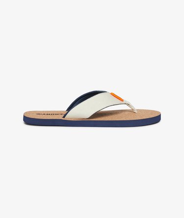 Cork Graphic Flip Flops Image 3