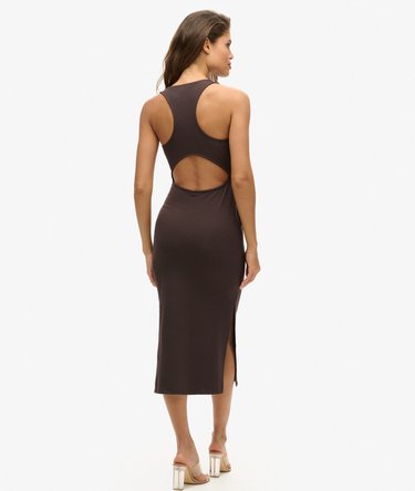 Scoop Neck Jersey Midi Dress Image 4