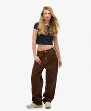 Contrast Carpenter Pants