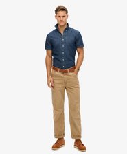 Essential Short Sleeve Denim Shirt