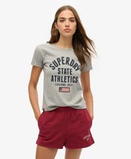 Athletic Graphic Fitted T-Shirt