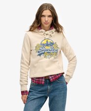 Sweat à capuche Floral