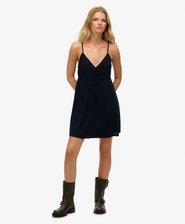 Textured Woven Cami Mini Dress