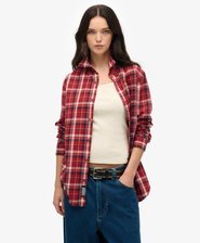 Oversized Vintage Check Shirt