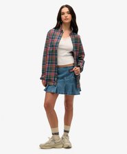 Oversized Vintage Check Shirt