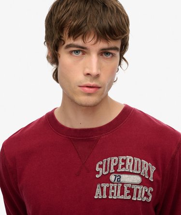 Vintage Athletic Chest Long Sleeve Top Image 3